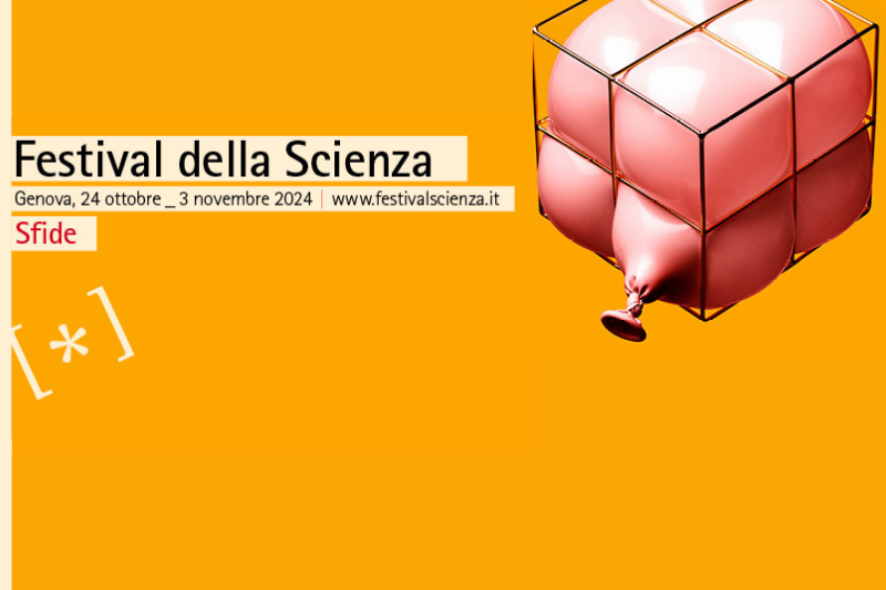 La locandina del Festival della Scienza 2024