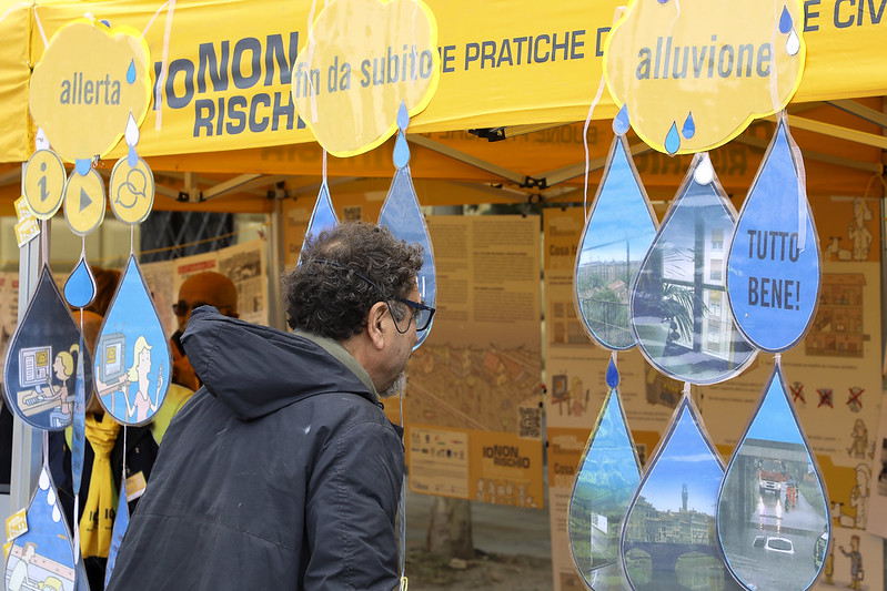 La tenda alluvione 