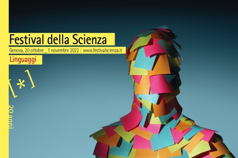 La locandina del Festival della Scienza di Genova 2022
